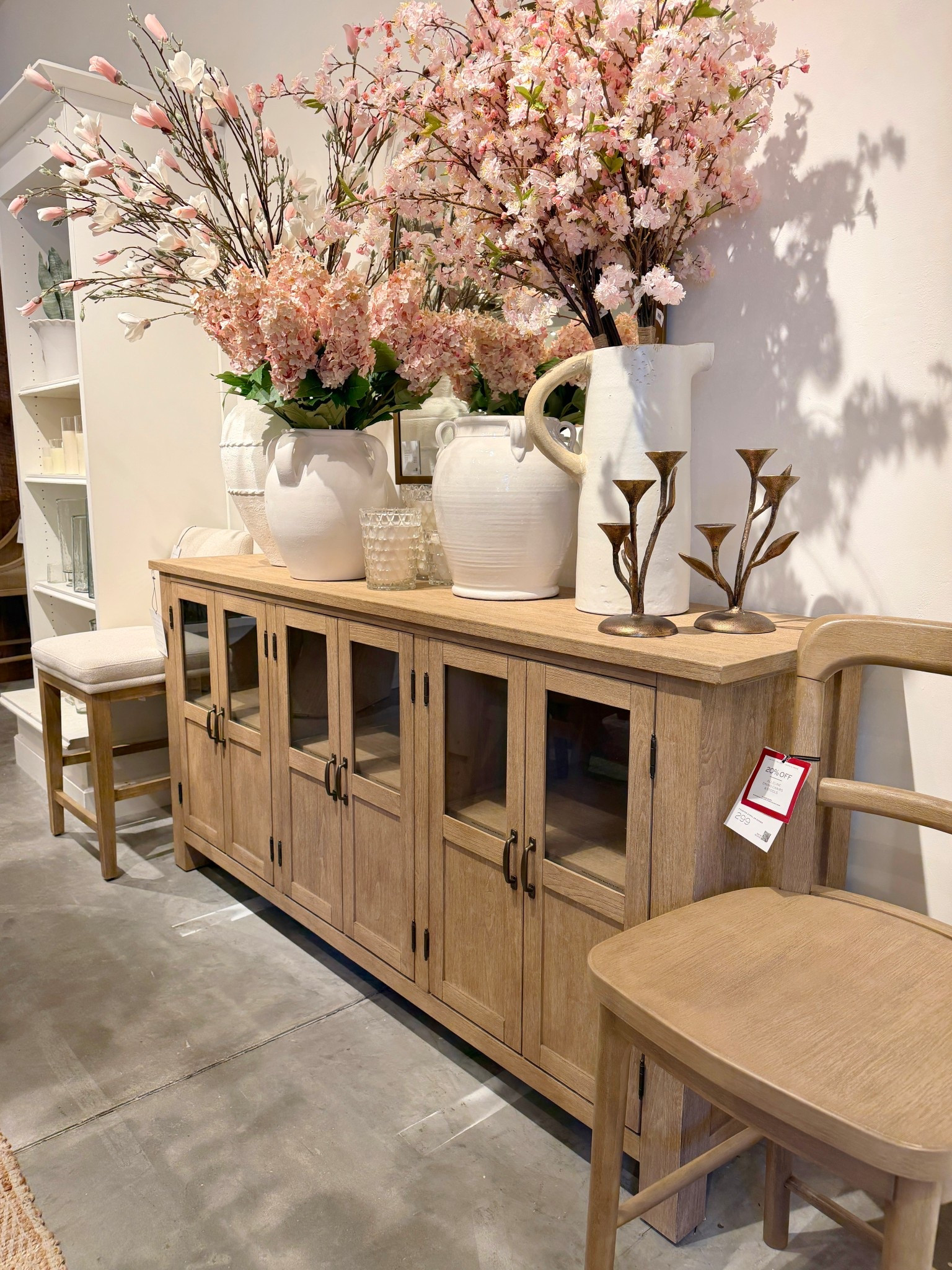 Sale alert on a Pottery Barn best seller! 💓 The Toscana Buffet in Seadrift is such a beautiful, timeless storage piece. I love the warm wood tones and classic design—it works perfectly in a dining room, living space, or even an entry. ☺️ It comes in multiple colors, and I spotted a new lighter “White Sand” finish that’s really pretty too. Linked this buffet along with similar sideboard styles to shop! 🫶🏻 #PotteryBarn #Sideboard #Credenza

#LTKSeasonal #LTKSaleAlert #LTKHome