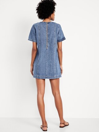 Denim Mini Dress | Old Navy (US)