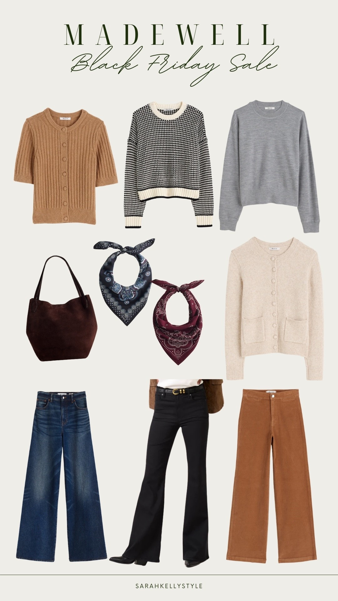 Madewell is delivering such good wardrobe builders right now. I pulled the pieces that truly earn their place in your closet - elevated denim, quality knits, and the silhouettes that make getting dressed effortless. All marked down
today.

#LTKCyberWeek #LTKGiftGuide #LTKHoliday