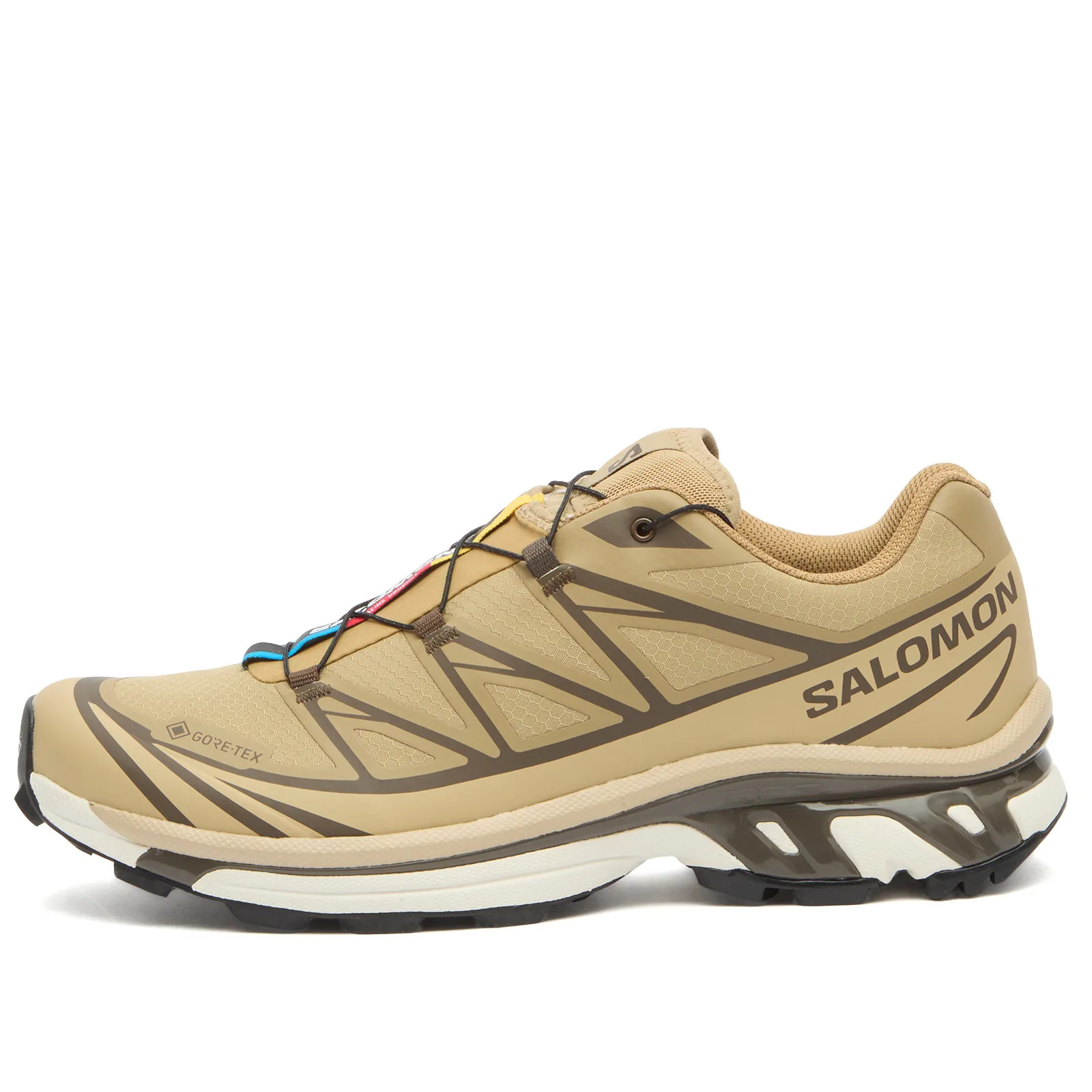 Salomon Men's XT-6 GTX Sneaker in Kelp/Wren/Safari, Size UK 11 | END. Clothing