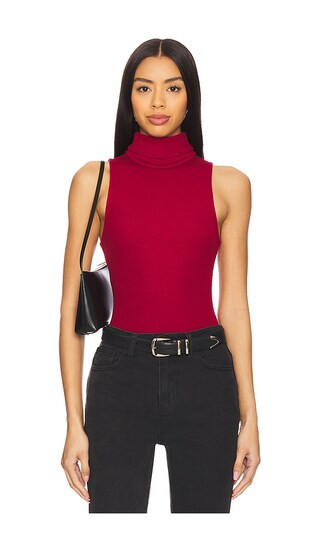 Blythe Bodysuit in Oxblood | Revolve Clothing (Global)