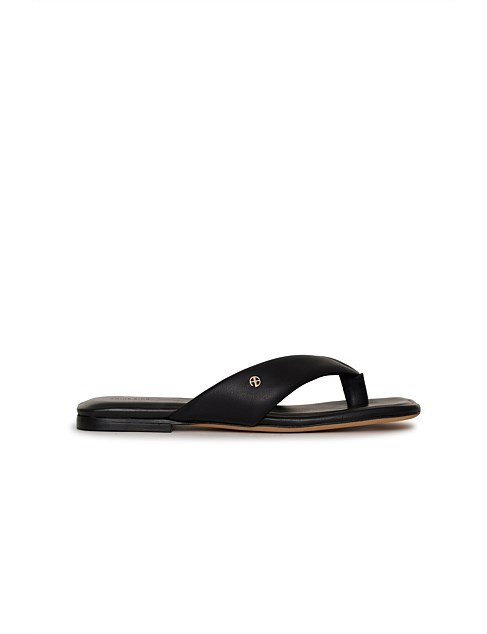 Anine Bing Viola Flat Sandals | David Jones | David Jones (Australia & New Zealand)