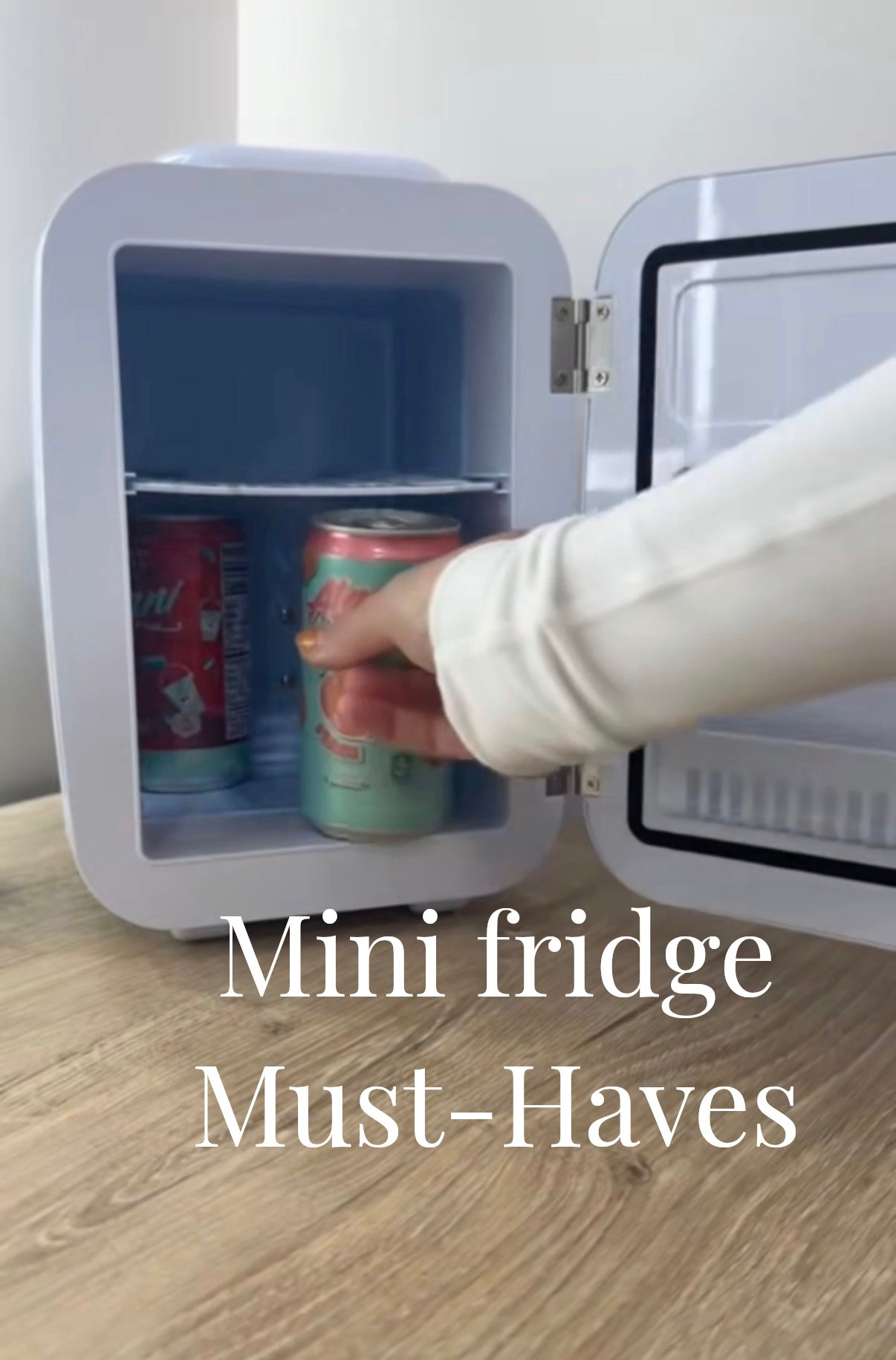 mini fridge must-haves I didn’t know I needed until now 🤍 perfect for skincare, drinks, snacks, and those late-night cravings that hit way too hard 😅✨ keeping it cute, cold, and convenient all summer long ❄️🫶

#ltkfinds #ltkhome #minifridge #amazonfinds #homedecorfinds #organizationideas #collegeessentials #dormmusthaves #smallspacesolutions #homeessentials #summermusthaves #skincarestorage #viralfinds #amazonhome #lifestylefinds