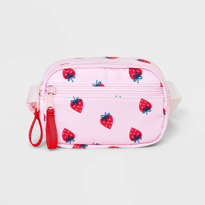 Kids' Strawberry Fanny Pack - Cat & Jack™ Pink | Target