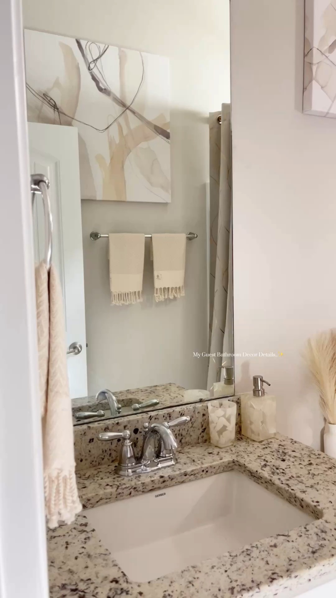 Guest bathroom styling..🤍 

#LTKHome #LTKselfcare #LTKHoliday