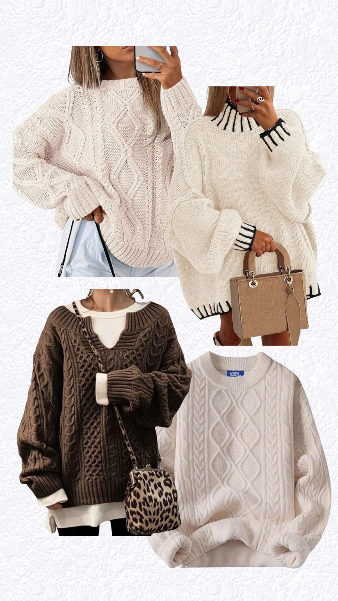 Chunky knit sweaters! 





New arrivals / winter wardrobe/ ootd / Amazon fashionn

#LTKFindsUnder50 #LTKStyleTip #LTKFindsUnder100