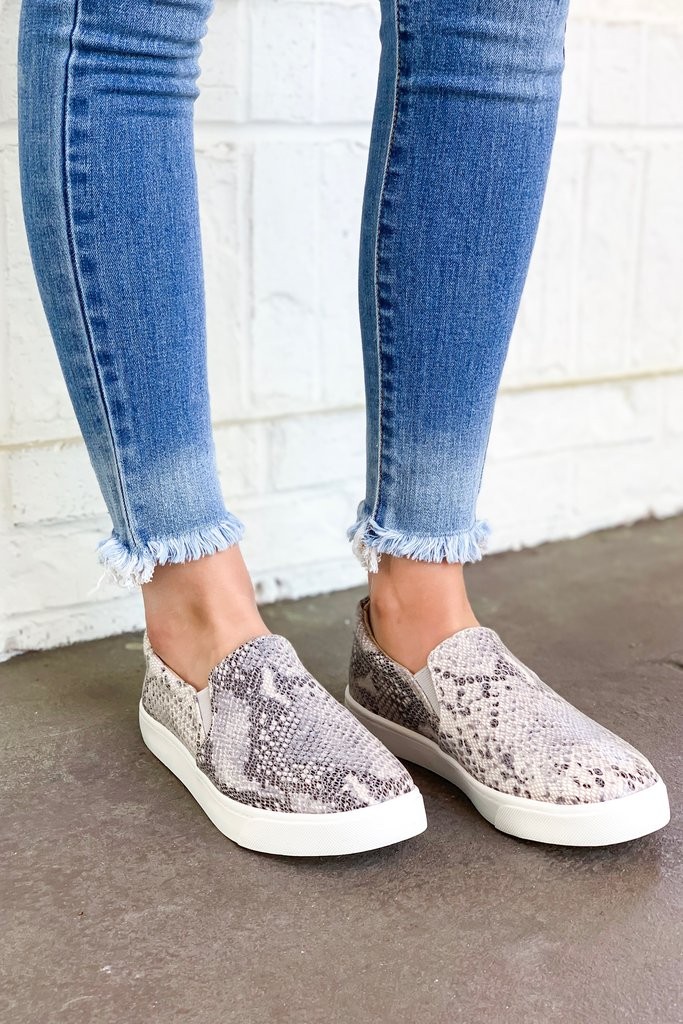 Apparently These Are Snakeskin Sneakers | ivy & leo