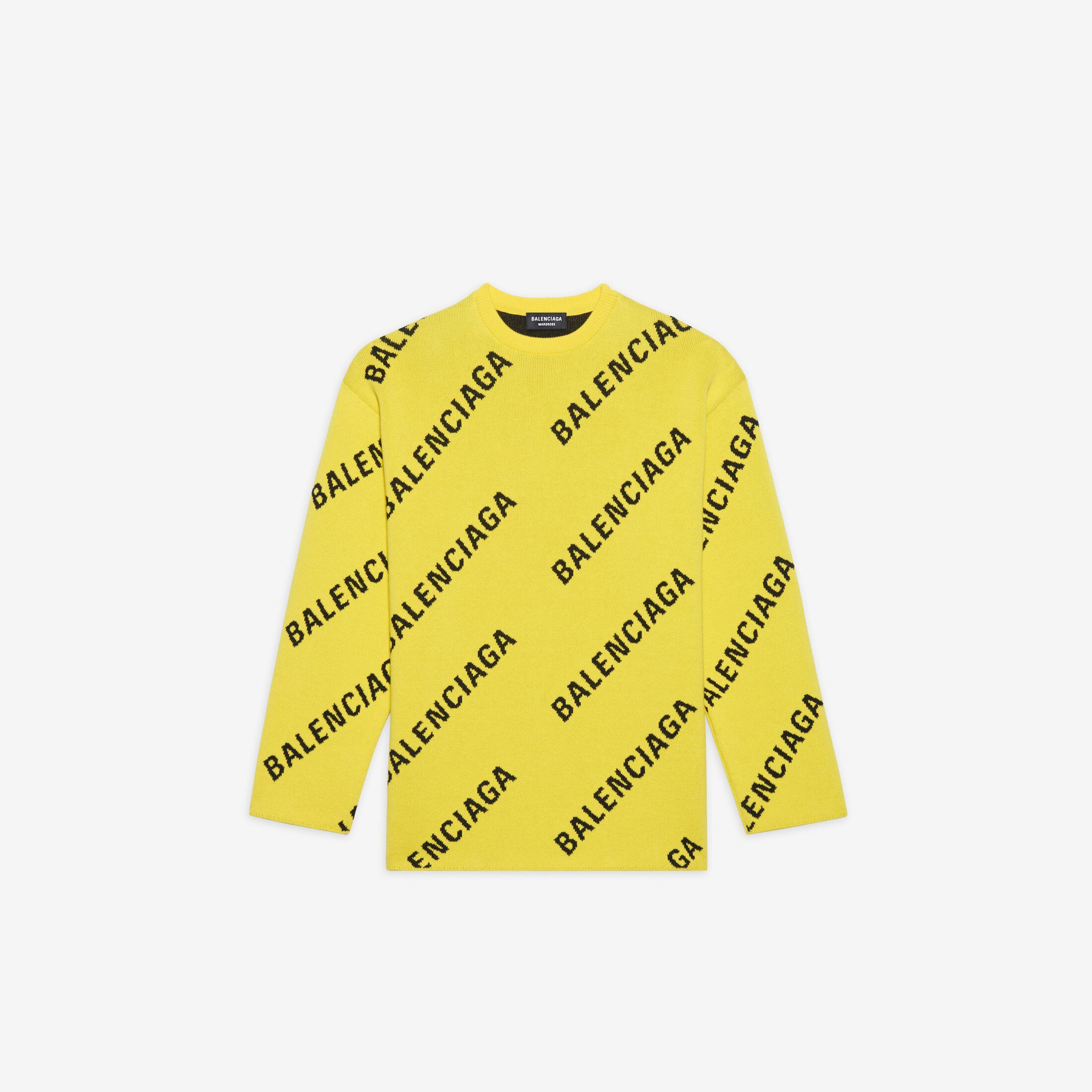 allover logo crewneck | Balenciaga