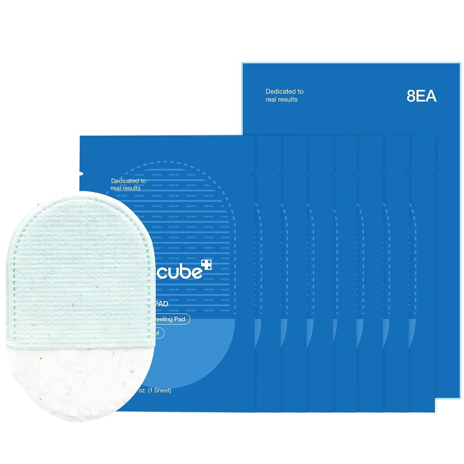 Zero Pore Peel Pads (8ea) | Smoothing Mitt for Face & Body | Rice Extract, Natural AHA & Panthenol | Double-Sided Organic Cotton & Microfiber Pads | Polish for Smooth, Clear Skin | Korean Skin Care | Amazon (US)