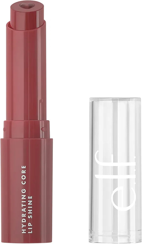 e.l.f. Hydrating Core Lip Shine, Conditioning & Nourishing Lip Balm, Sheer Color Tinted Chapstick... | Amazon (US)