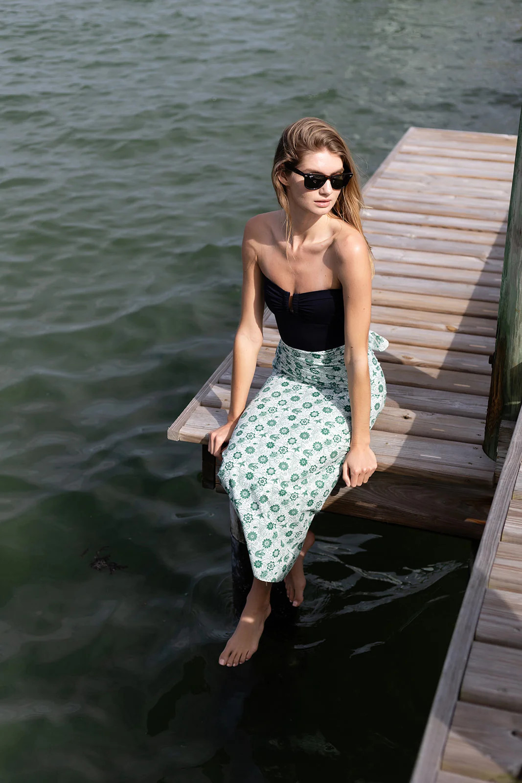 Verde Fleur Pareo | Julia Amory