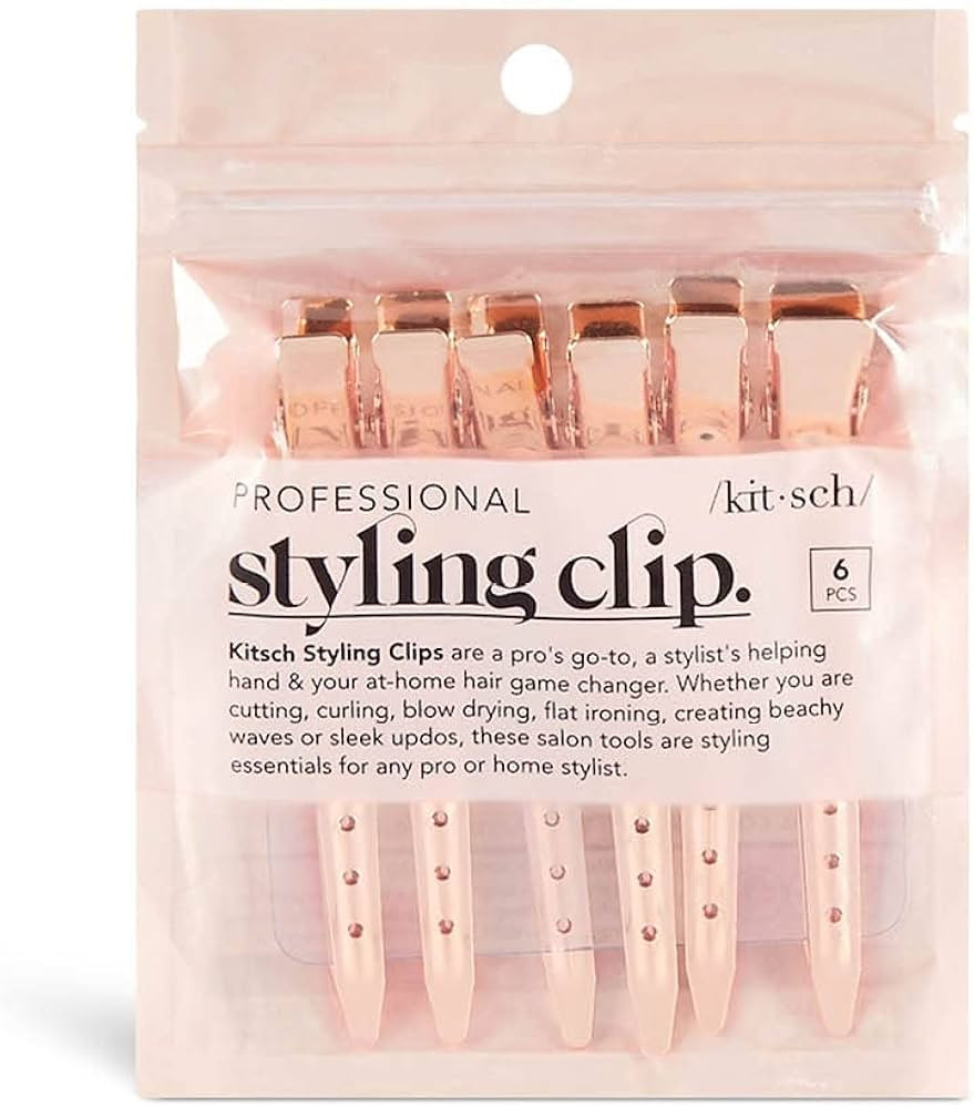 Kitsch Hair Clips for Styling & Sectioning - Alligator Hair Clips | Duck Billed Hair Clips for Lo... | Amazon (US)