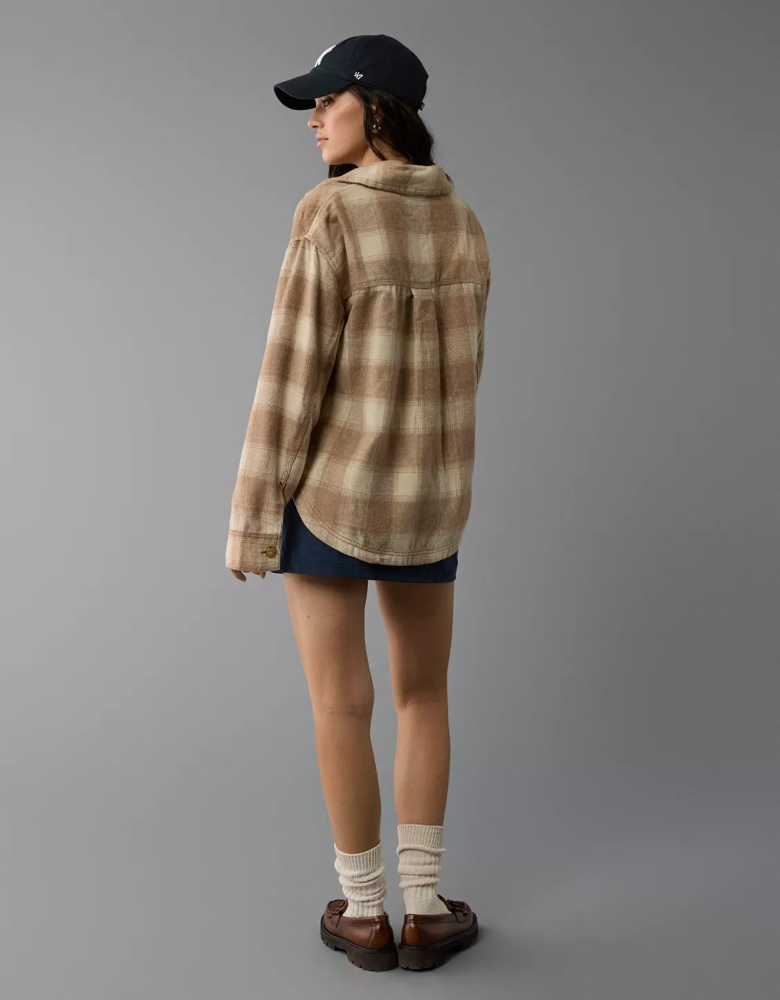 AE Plaid Shacket | American Eagle Outfitters (US & CA)