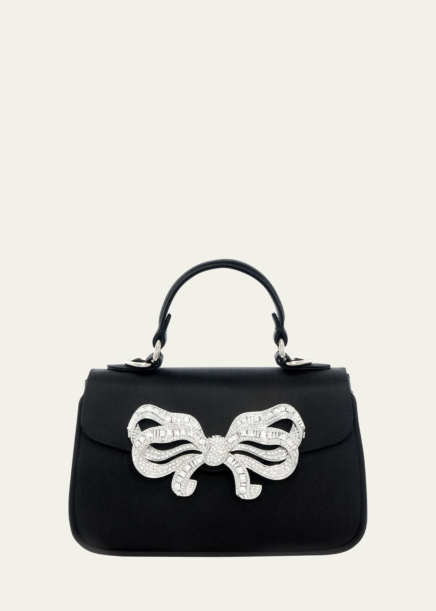 Judith Leiber Couture Bow Satin Top-Handle Bag | Bergdorf Goodman