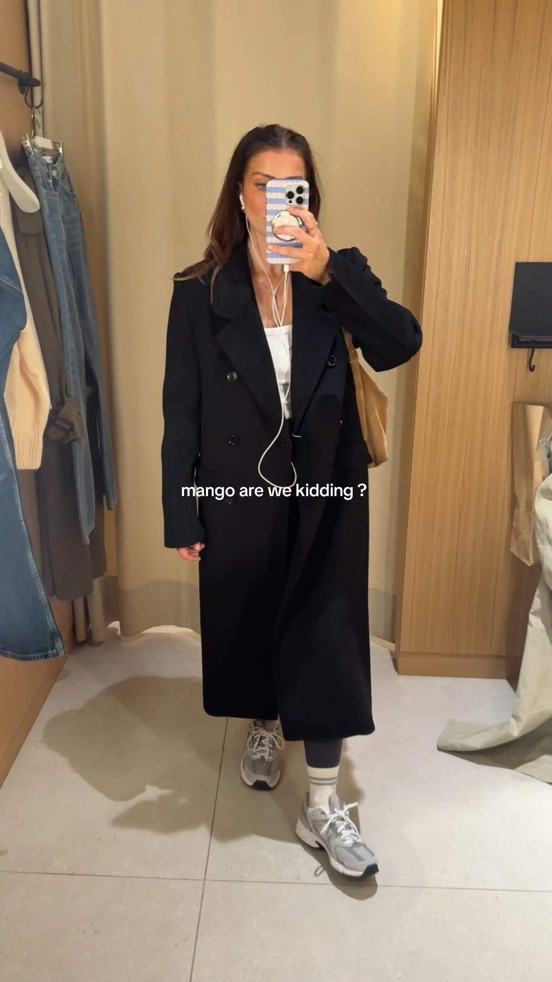 Mango delivering the best black coat for winter for the girls that love a classic casual outfit 😍😍

#wintercoat #coats #dailyoutfits 

#LTKuk #LTKwinter #LTKeurope