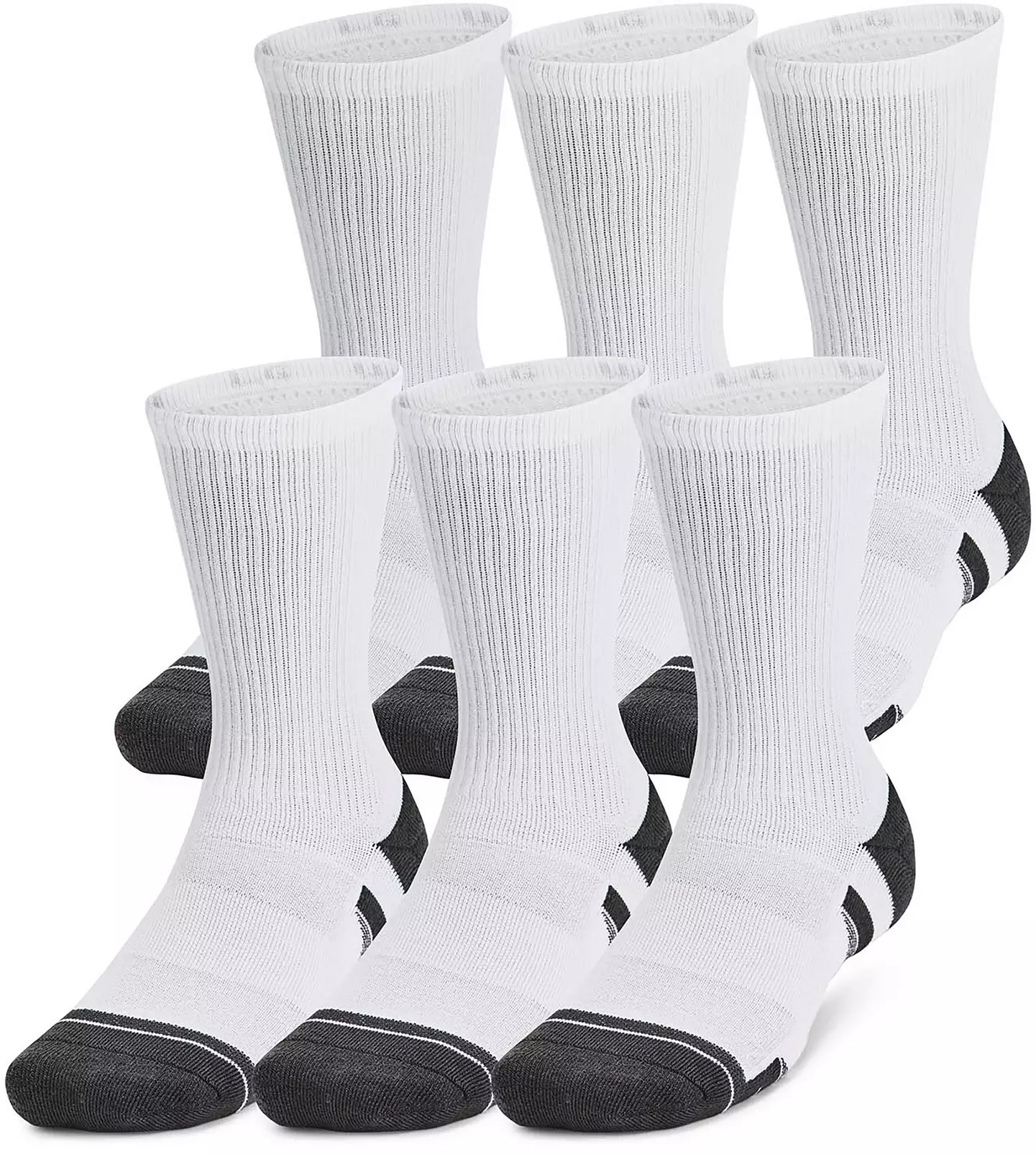 Under Armour Unisex UA Performance Tech Crew Socks - 6-Pack | DICK'S Sporting Goods