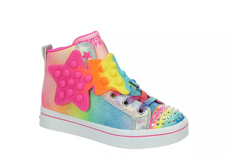 Skechers Girls Twi-lites 2.0 - Twinkle Pops Sneaker - Multicolor | Rack Room Shoes