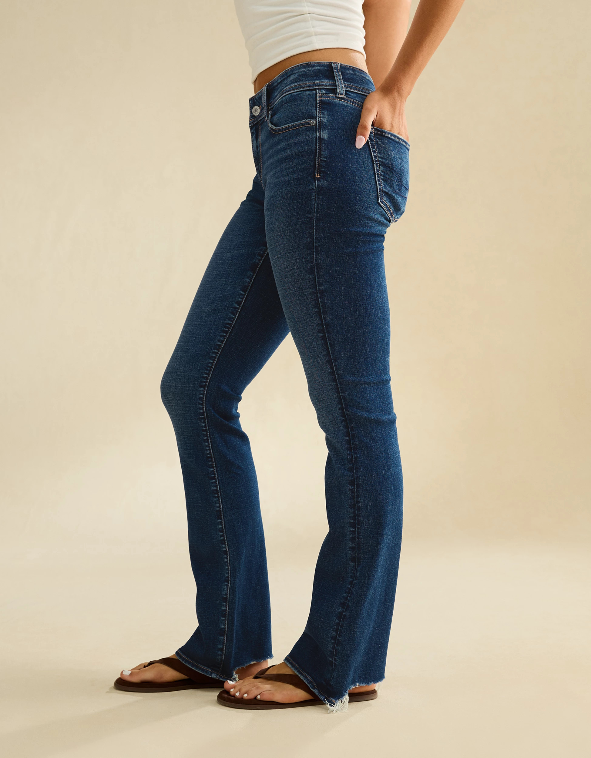AE Low-Rise Kick Bootcut Jean | American Eagle Outfitters (US & CA)