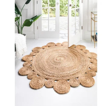 3' x 3' Braided Jute Round Rug | Rugs.com