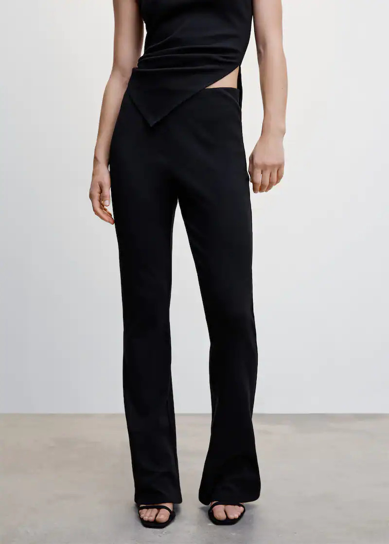 Ausgestellte Strickhose | MANGO (DE)