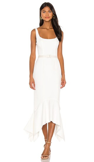 Belted Uptown Midi Dress | Revolve Clothing (Global)