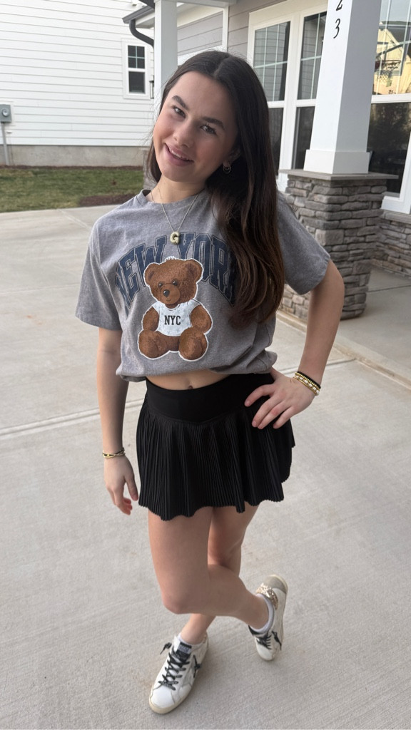 When the warm weather hits

Size medium TShirt
Size XS skirt

Tween influencer
Teen fashion
Spring styles 
Middle school look

#LTKKids #LTKdayinmylife #LTKgrwm