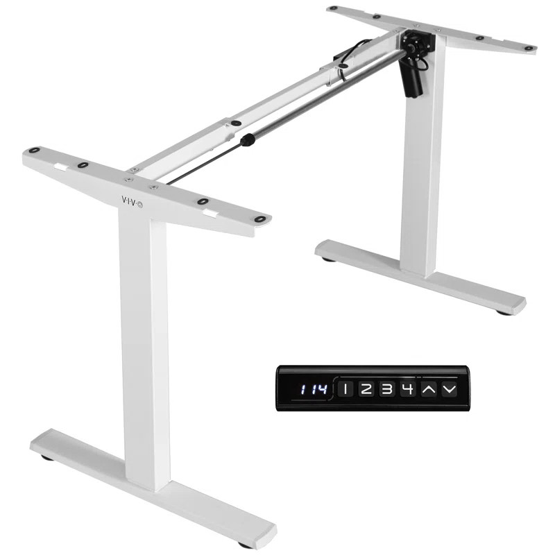 Vivo Electric Single Motor Desk Frame (Top Not Included) & Reviews | Wayfair | Wayfair North America