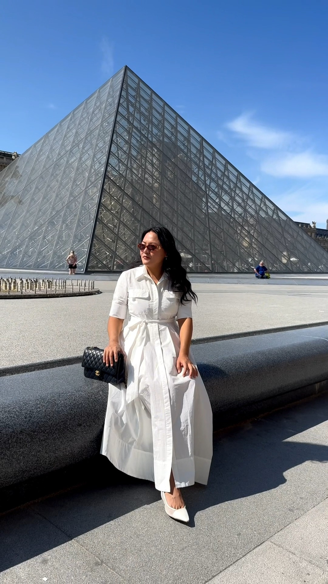 Wore this shirt dress for Paris holiday 

summer dress, white dress, shirt dress, petite dress, minimal styling, holiday dress, modest dress 

#LTKsummer #LTKpetite #LTKmodest