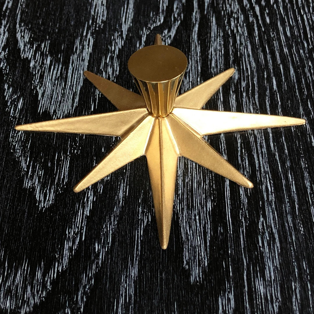Large Classic STARBURST Cast RESIN Backplate for Cabinet or Drawer Pull Mid Century in Gold Brass... | Etsy (US)