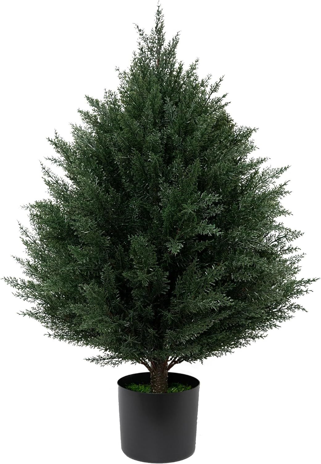 JoyPower Artificial Topiary Tree One 2.7FT(32'') Artificial Cedar Tree UV Resistant Potted Plant ... | Amazon (US)