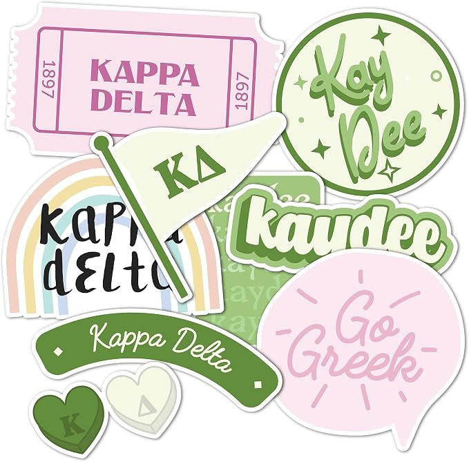 Desert Cactus Kappa Delta Sorority Sticker Car Decal (Cute) | Officially Licensed KD Kappa Delta ... | Amazon (US)