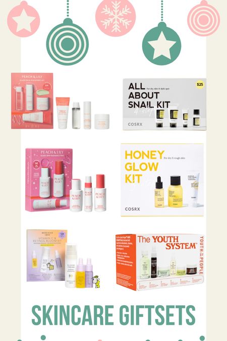 Clean Beauty gift guide! These sets are the perfect way to introduce someone to new beauty. All of these are in the clean-we category and full of fun samples that are bound to lead to new self-love!

Peach and lily for hero Korean beauty product

Cosrx for unique and extremely effective ingredients (also k beauty)

youth to the people for your sustainable friend

and Beekman 1802 for blant based ingredients! 

#LTKunder50 #LTKbeauty #LTKHoliday