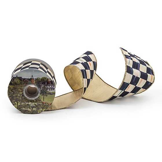 Courtly Check 4" Ribbon | MacKenzie-Childs