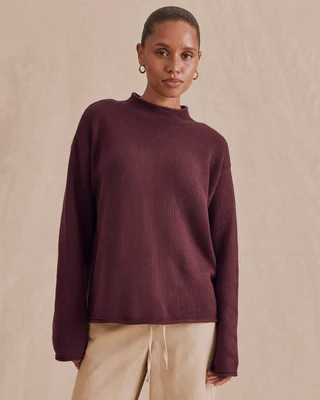 Elsie Roll Neck Sweater | Spiffy & Splendid