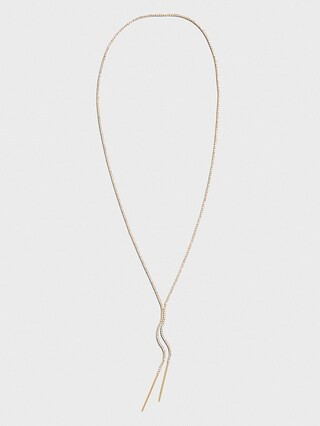Chain Lariat Necklace | Banana Republic Factory