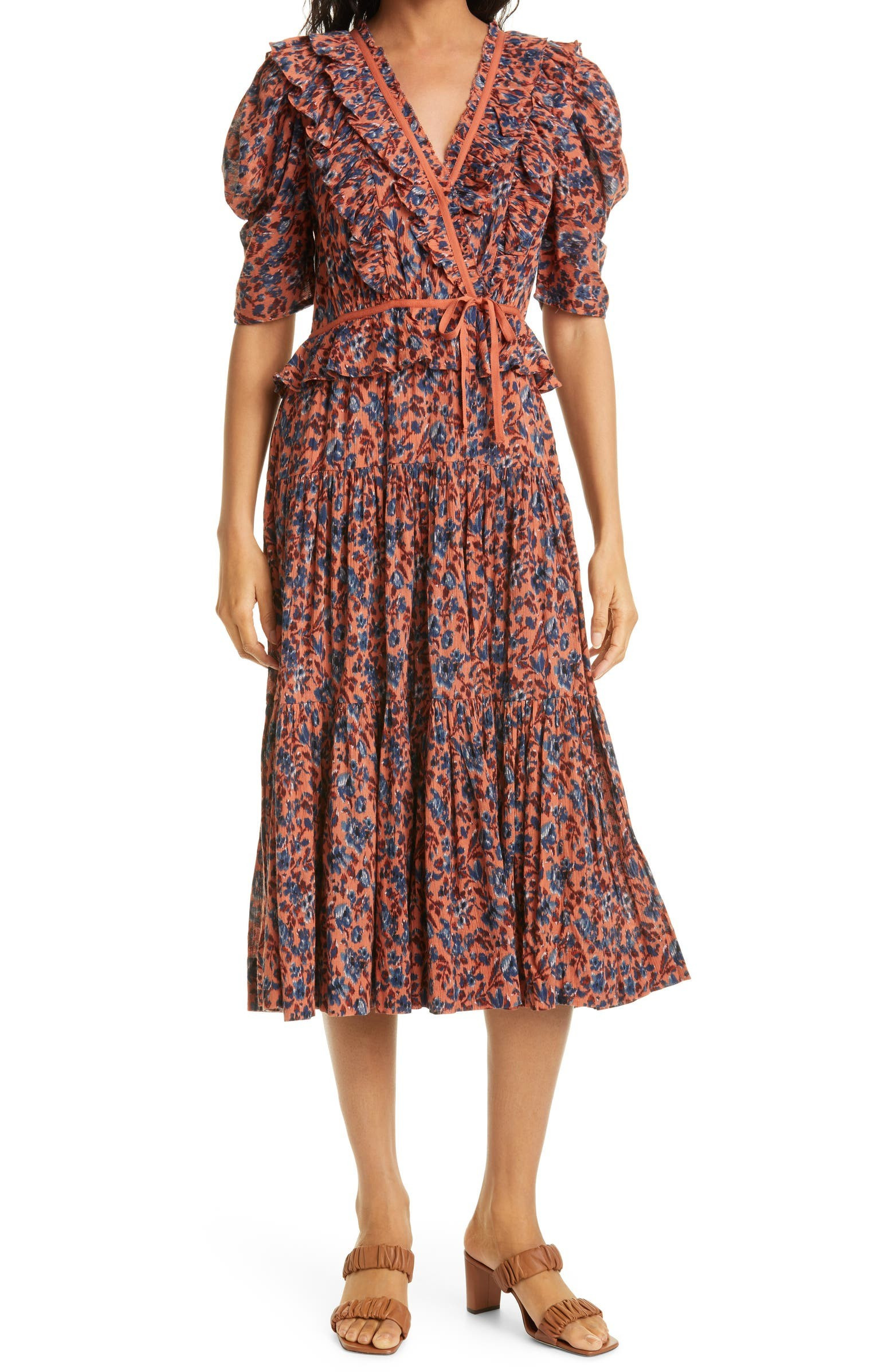 Lisette Floral Cotton Midi Dress | Nordstrom | Nordstrom
