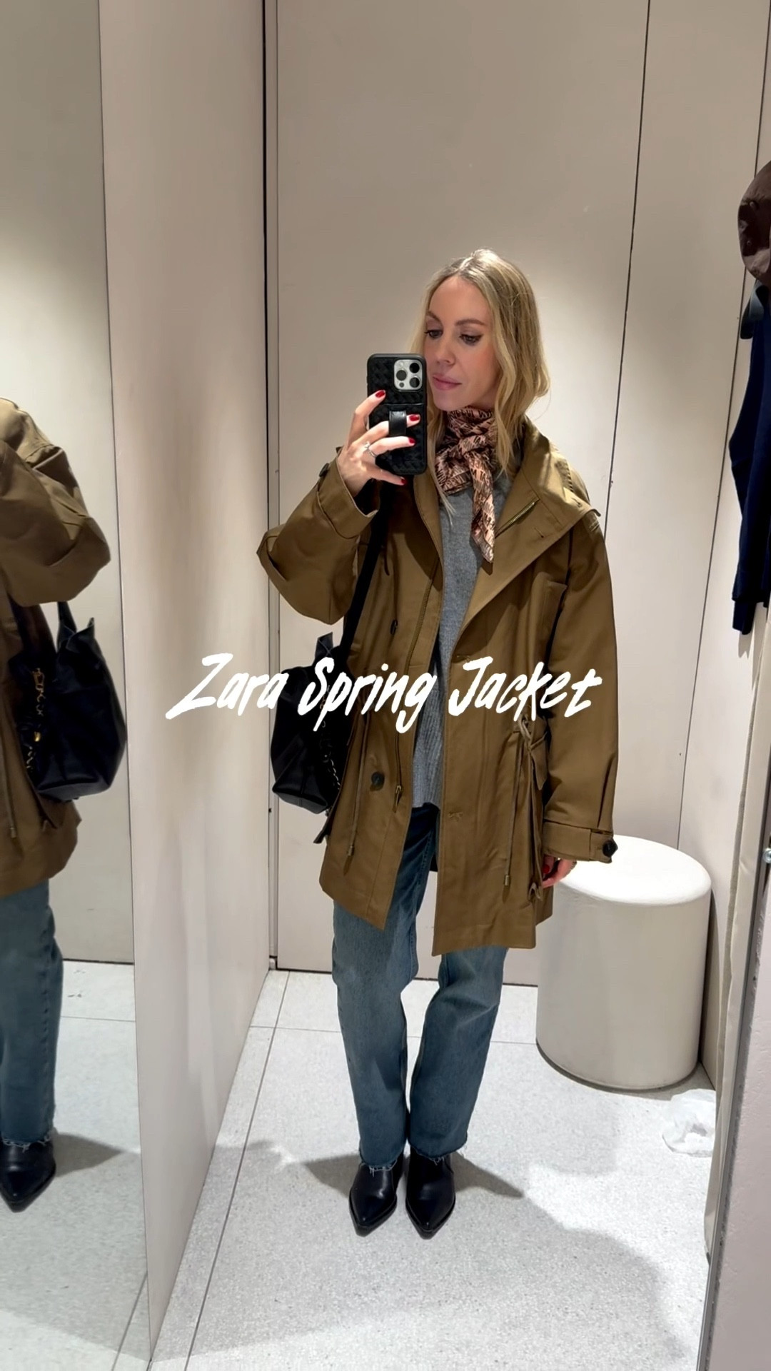 @Zara cargo jacket perfect for spring - oversized fit, adjustable ties, 100% cotton 

#LTKTravel #LTKSeasonal #LTKdayinmylife
