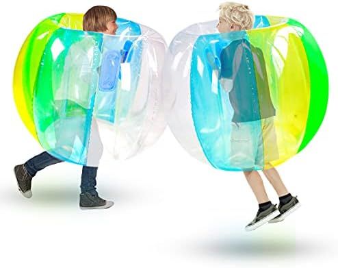 YULIN-MALL 1 PC-Bumper Balls for Kids, Inflatable Body Bubble Ball Sumo Bumper Bopper Toys, Heavy Du | Amazon (US)