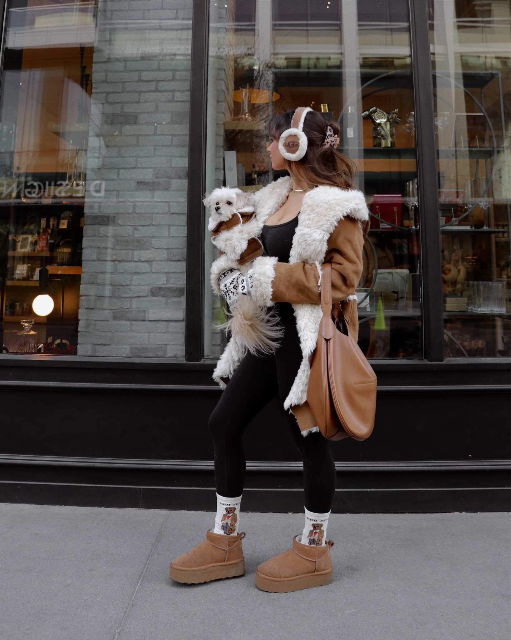 Casual winter outfit 🤎 #fur #coat #ralphlauren 

#LTKSeasonal #LTKStyleTip #LTKActive