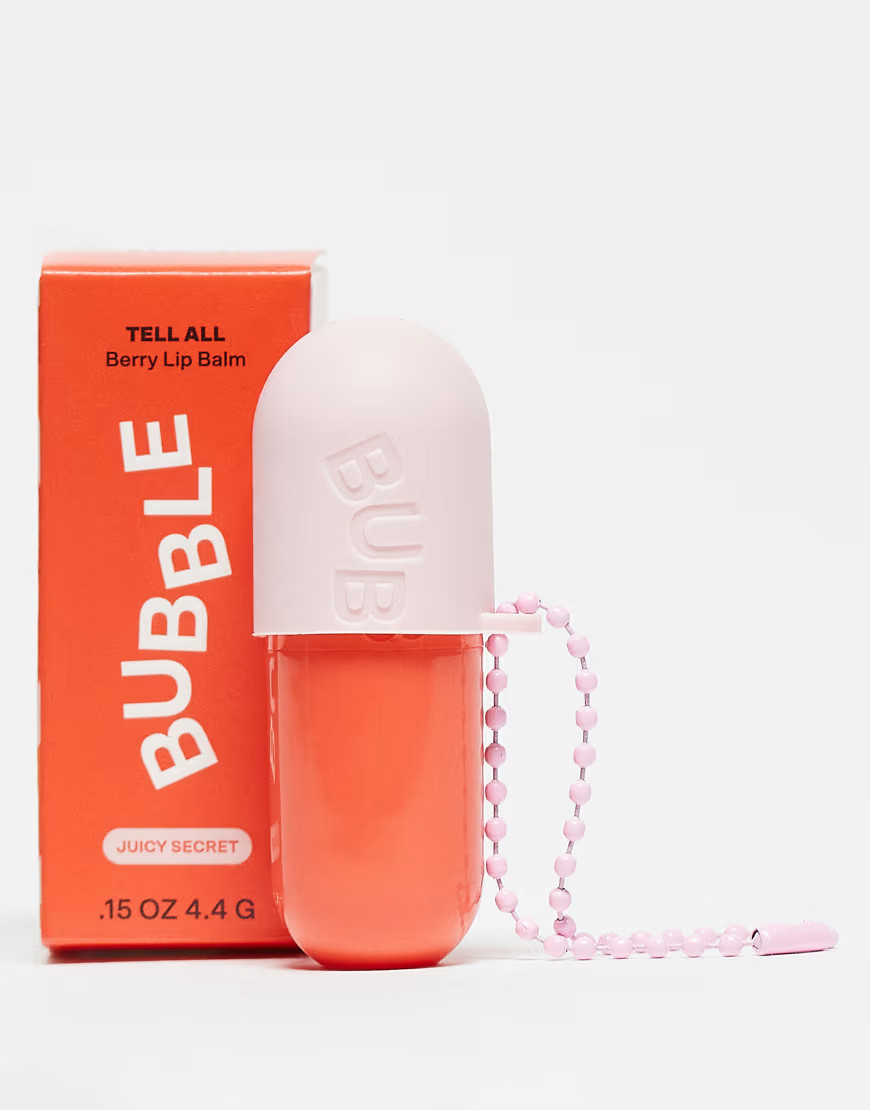 Bubble Tell All Berry Juicy Secrets Lip Balm-No colour | ASOS (Global)
