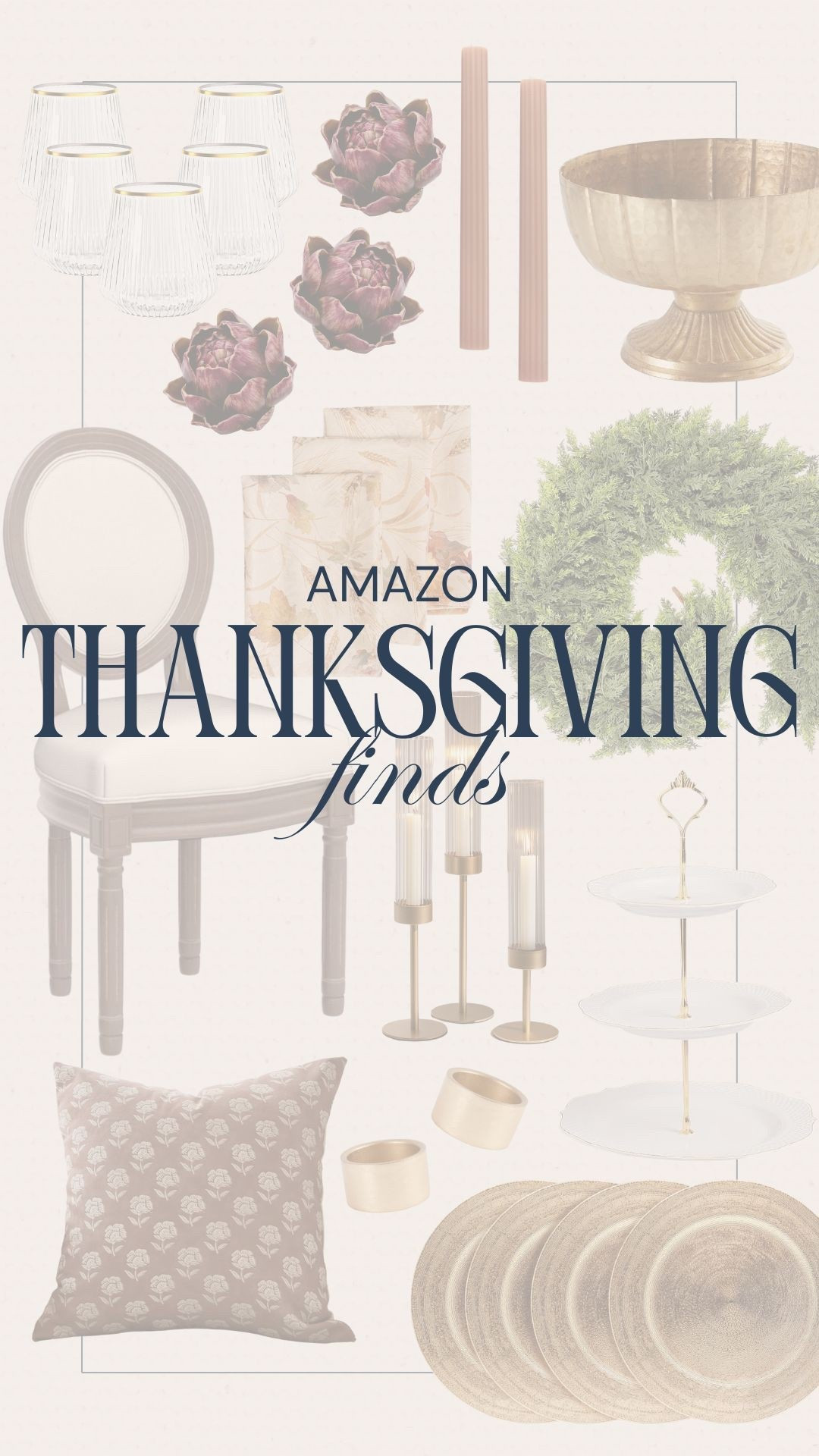 Amazon Thanksgiving finds I'm loving! This faux garland and gold chargers are perfect for hosting  . 

#LTKSeasonal #LTKHome #LTKHoliday