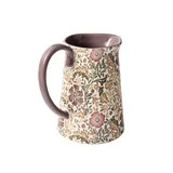 Better Homes & Gardens Edith Vine Floral Stoneware Pitcher, 59.5 oz | Walmart (US)