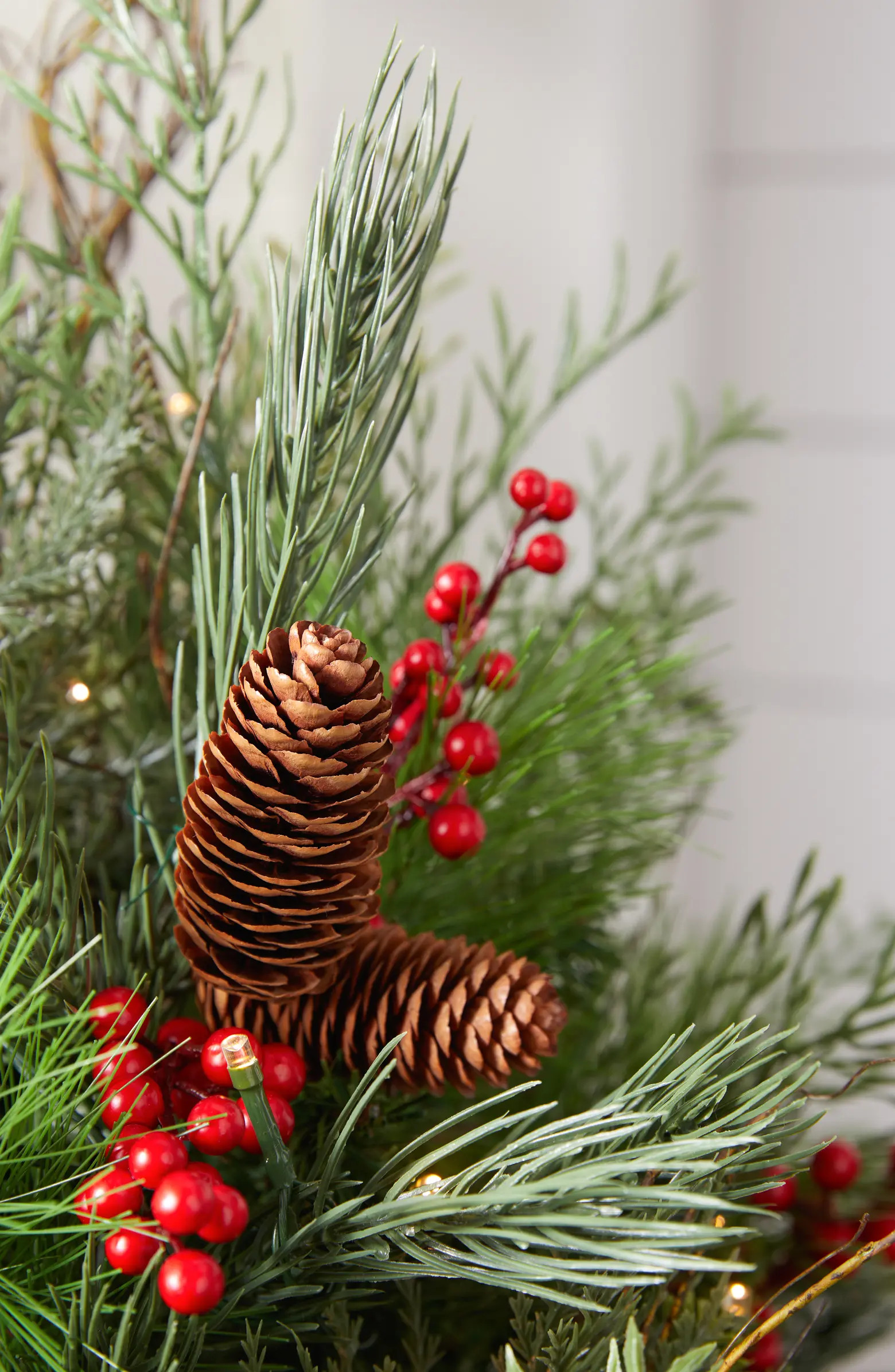 Balsam Hill Outdoor Red Berry Pine Potted Arrangement | Nordstrom | Nordstrom