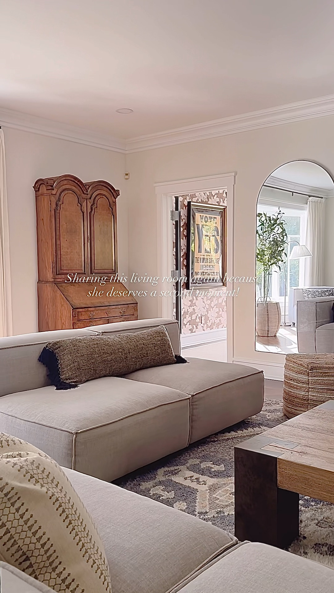 I wanted this room to feel calm, comfortable, and quietly elevated. A mix of warm neutrals and relaxed textures makes it the kind of space you never want to leave. ✨☕️



#LTKStyleTip #LTKHome #LTKSaleAlert