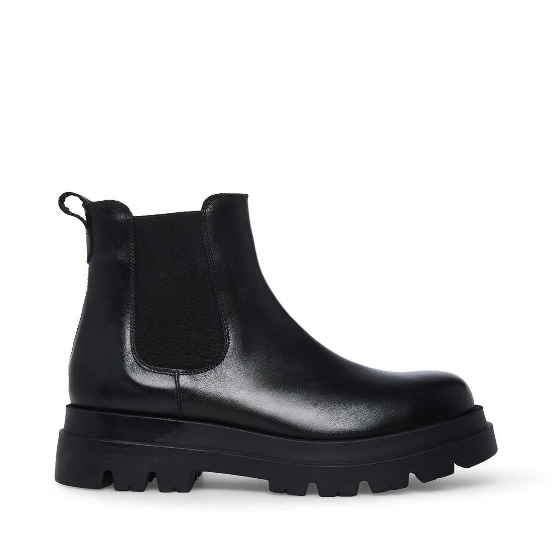 META BLACK LEATHER | Steve Madden (Canada)