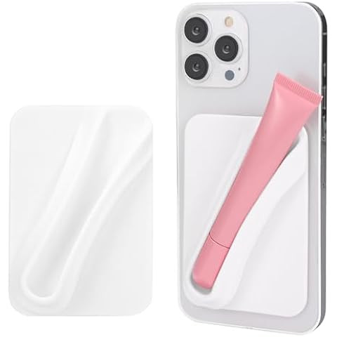 DOB SECHS Silicone Lip Holder for Cell Phone Lipstick Lip Glaze Phone Case Back Stick On Holder f... | Amazon (US)