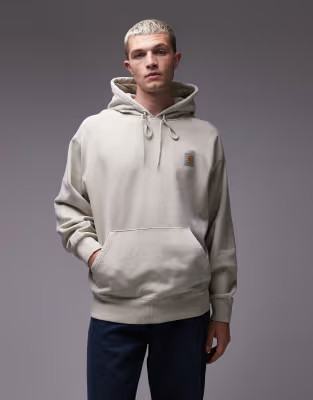 Carhartt WIP vista oversized pullover hoodie in washed beige | ASOS (Global)