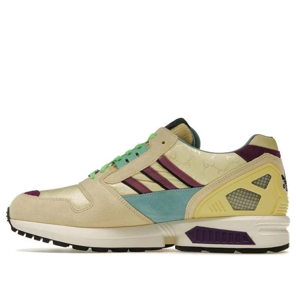 (WMNS) Gucci x Adidas Originals ZX 8000 GG Sneakers 'Beige Gold' | KICKS CREW