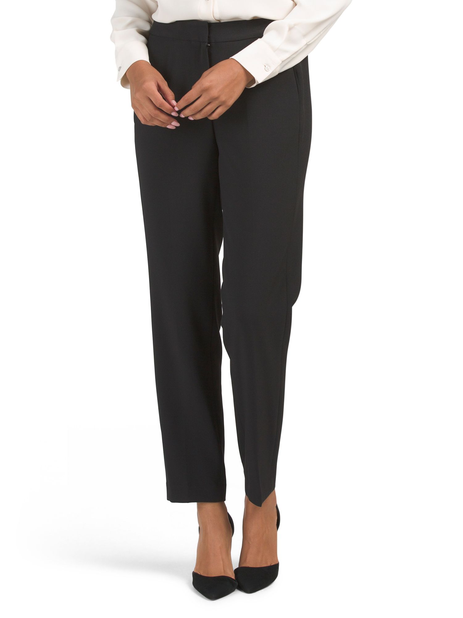 Stretch Crepe Pants | TJ Maxx