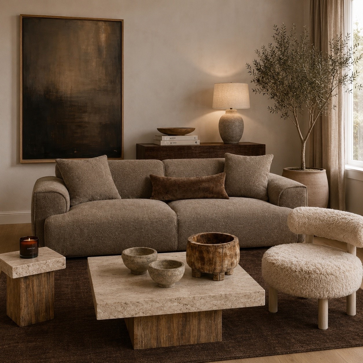 loving all these moody and earthy decor and furniture finds. 

Sherpa accent chair // organic modern home // moody art // brown area rug // rustic bowls // earthy sofa #LTKMostLoved

#LTKHome #LTKSaleAlert #LTKdayinmylife